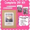 Kids Picture Frame Mosaic Craft Kit Craft DIY Arts & Crafts for Kids Frame Kit Great Birthday Gifts for 3 4 5 6 7 8 9 10 11 12 Year Old Holiday Christmas Gift for Girls